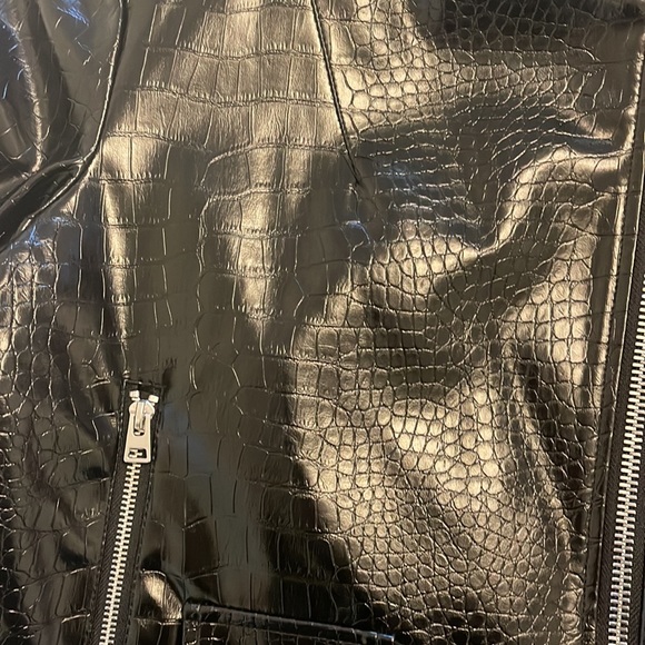 NEW ❤️ Topshop Jacket. Black size 6 - Picture 3 of 5